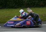 Colin Smith/Tony Palacio at Signpost Corner, Onchan.