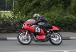 David Burrell approaching Quarterbridge, Douglas.