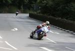 Paul Shoesmith approaching Braddan Bridge.