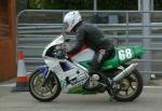 Patrick Martin at the TT Grandstand, Douglas.