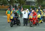 Martin Powell (67) at the Start Line, Douglas.