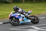 Bruce Anstey at Signpost Corner, Onchan.