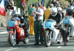 Grahame Rhodes (number 18) at Start Line, Douglas.