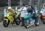 Jeff Ward (27) at the Practice Start Line, Douglas.