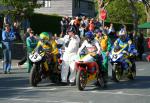 Kevin Murphy (81) at the TT Grandstand, Douglas.