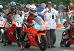 Noel Clegg at the TT Grandstand.