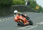 Ian Hutchinson at Signpost Corner, Onchan.