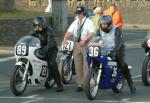 Roy Phipps (number 36) at Start Line, Douglas.