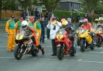 John Burrows (6) at the Start Line, Douglas.