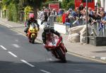 John McGuinness at Parliament Square, Ramsey.