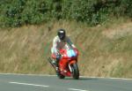 Neil Plummer at Signpost Corner, Onchan.