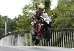 John Burrows at Ballaugh Bridge.