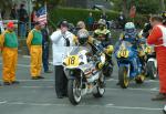 Maria Costello at the Start Line, Douglas.