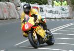 Philip Harman on Braddan Bridge, Douglas.