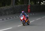 David Yeomans approaching Quarterbridge, Douglas.