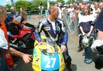 Paul Owen after the Junior TT.