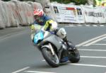 Mike Blake on Braddan Bridge, Douglas.