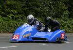 Alan Warner/Neil Wheatley at Braddan Bridge.