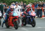 Stephen Oates at the TT Grandstand, Douglas.