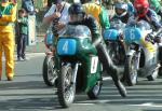 Tim Johnson at Start line, Douglas.