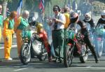 Peter Wakefield (number 93) at Start Line, Douglas.