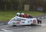 Roger Stockton/Peter Alton at Signpost Corner, Onchan.