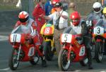 Bill Swallow (number 5) at Start Line, Douglas.