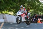 Guy Martin at Ballaugh Bridge.