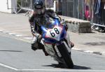 Mike Crellin at Parliament Square, Ramsey.