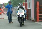 James McBride at the TT Grandstand.