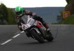 Richard Britton at Signpost Corner, Onchan.