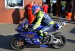 Paul Duckett at the TT Grandstand, Douglas.