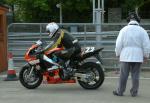 Alex Donaldson at the TT Grandstand, Douglas.