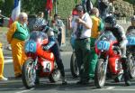 Bernie Wright (number 49) at Start Line, Douglas.