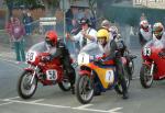 John Goodall (7) at the Practice Start Line, Douglas.