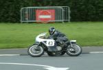 Geoff Sawyer at Signpost Corner, Onchan.