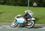 Roger Jones at Signpost Corner, Onchan.