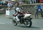 John Read leaving Start Line, Douglas.