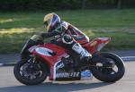 John Burrows at Signpost Corner, Onchan.