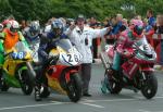 Andrew Marsden at the TT Grandstand.