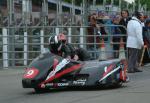 Mick Harvey/Fiona Baker-Milligan at the TT Grandstand, Douglas.