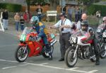 Neil Wood (94) during practice, leaving the Grandstand, Douglas.