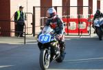 Thomas Montano at the TT Grandstand, Douglas.