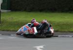 Tony Baker/Fiona Baker-Milligan at Signpost Corner, Onchan.