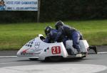 Roger Stockton/Peter Alton at Signpost Corner, Onchan.