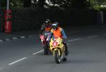 Kevin Fitzpatrick approaching Quarterbridge, Douglas.