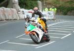 Colin Salter on Braddan Bridge, Douglas.