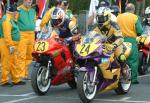 Mark Vernon (number 23) at Start Line, Douglas.