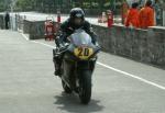 Chris Heath at TT Grandstand, Douglas.