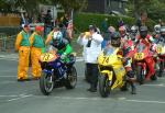 Steve Harper (74) at the Start Line, Douglas.